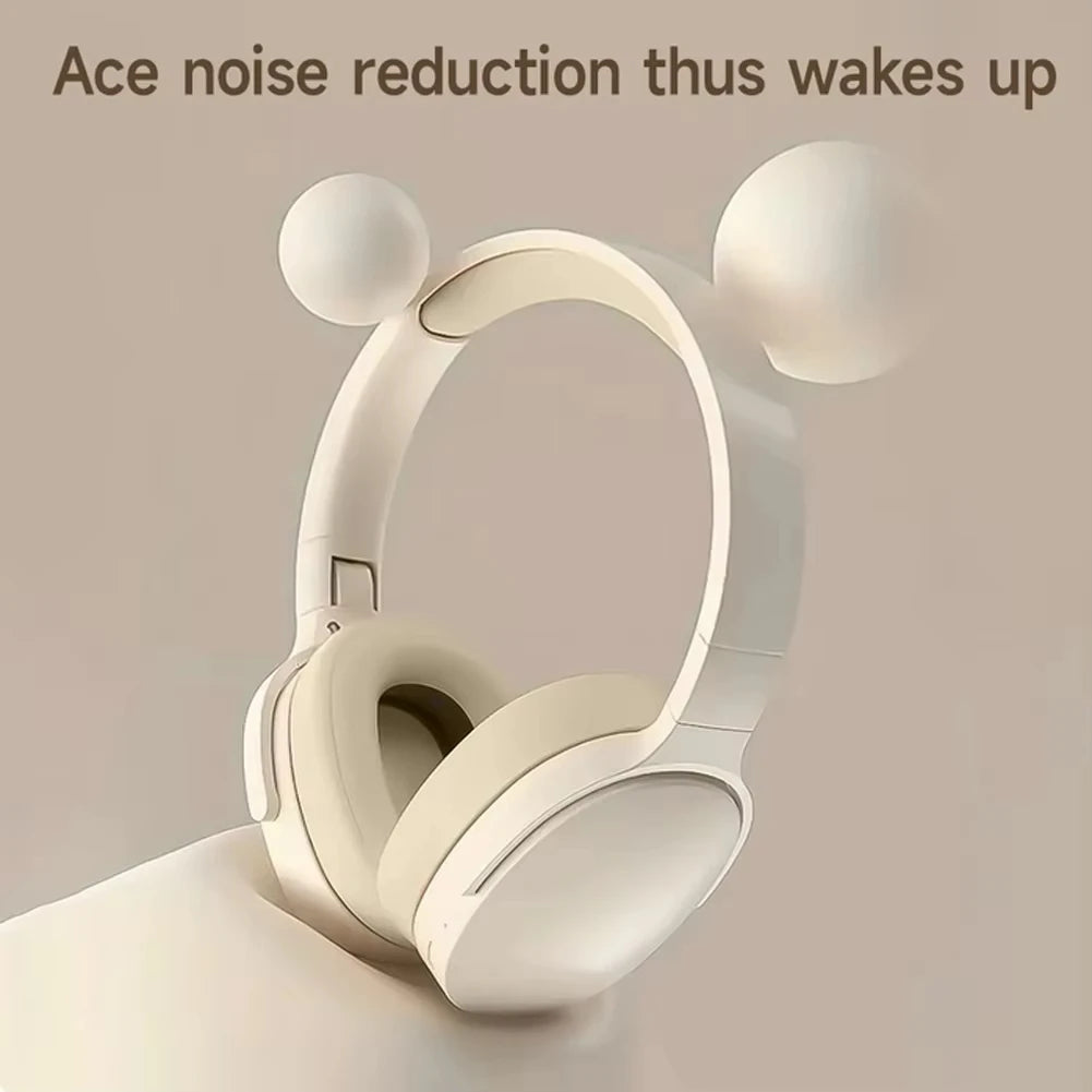 Fones de ouvido sem fio Xiaomi P2961 Bluetooth 5.3, fone de ouvido supra-auricular para Samsung/iPhone, estéreo de alta fidelidade para jogos com microfone