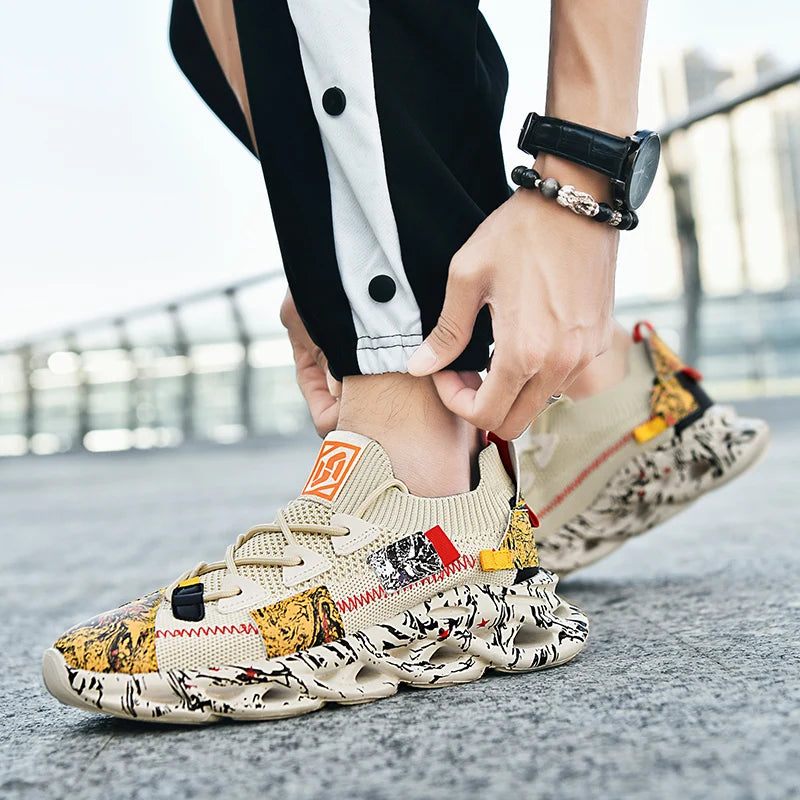 Tênis de luxo para corrida: respirável, confortável, leve