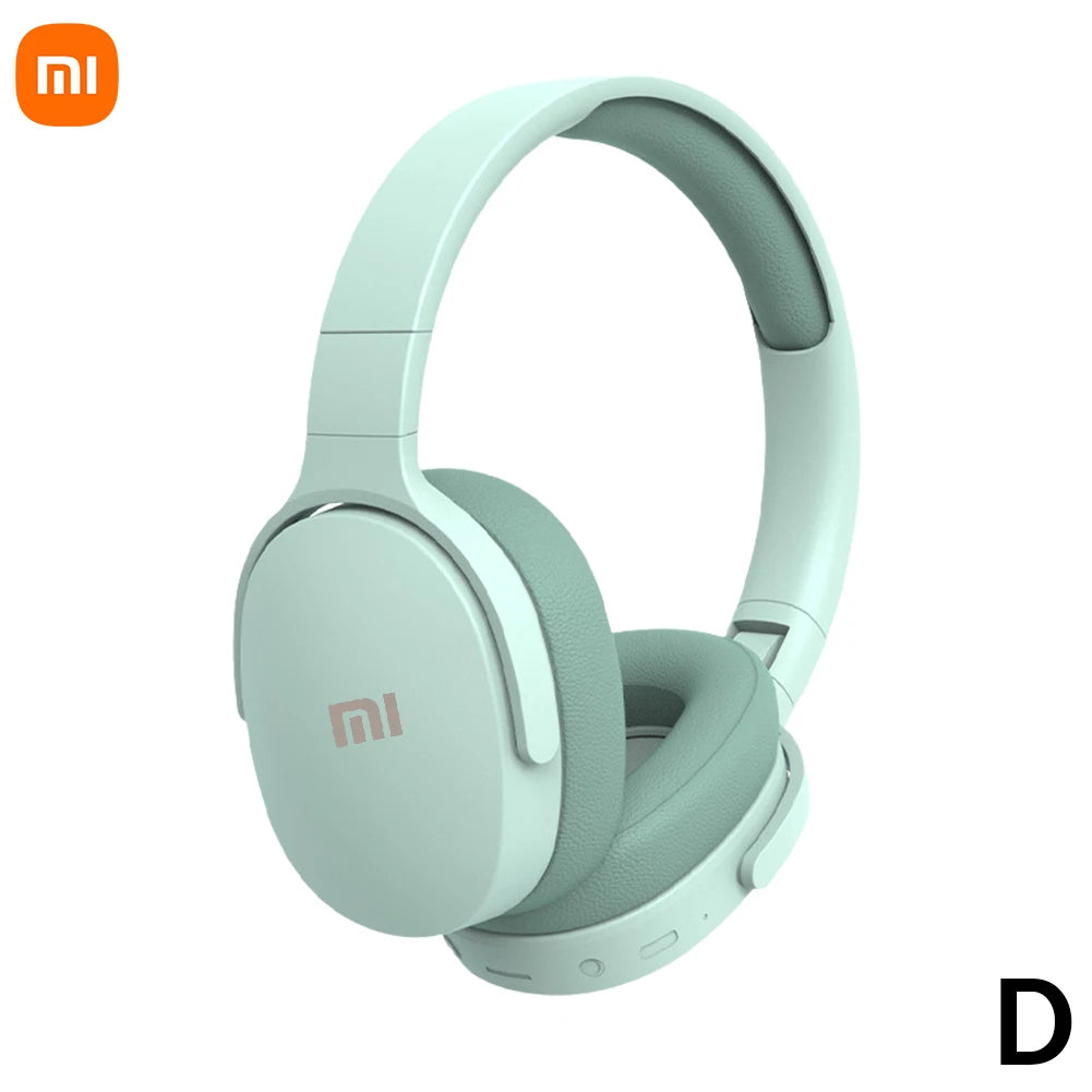 Fones de ouvido Bluetooth sem fio Xiaomi HiFi estéreo dobrável leve com suporte para cartões TF e interface tipo C de 3,5 mm