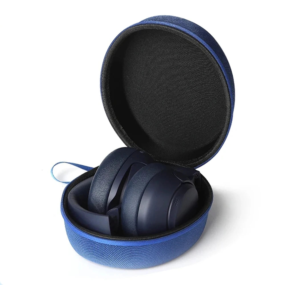 Caixa de fone de ouvido portátil para viagem, armazenamento de EVA rígido para QCY H3/H4/Edifier W820BT/Beats Studio 3.0