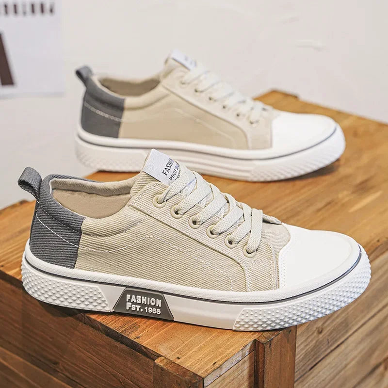 Novos de verão: respirável, versátil, fundo macio, tendência moda sapatos de lona - até o 48