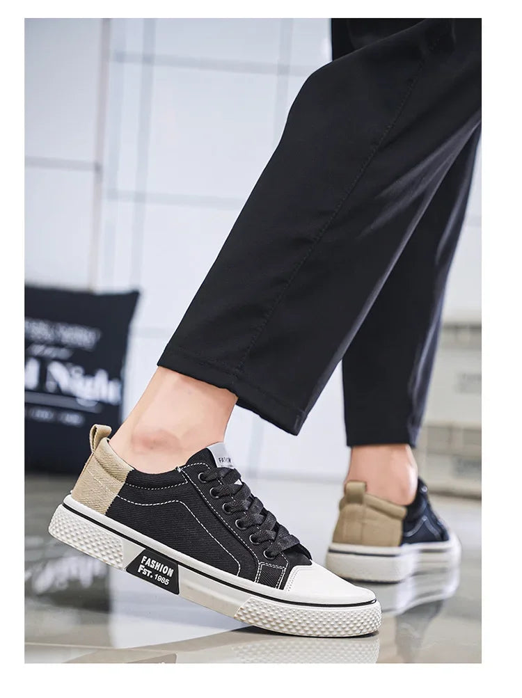 Novos de verão: respirável, versátil, fundo macio, tendência moda sapatos de lona - até o 48