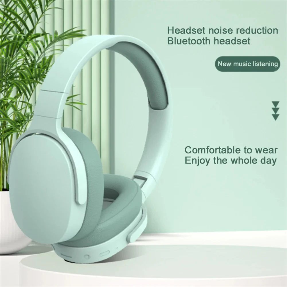 Fones de ouvido sem fio Xiaomi P2961 Bluetooth 5.3, fone de ouvido supra-auricular para Samsung/iPhone, estéreo de alta fidelidade para jogos com microfone