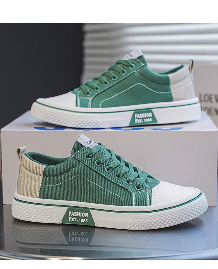 Novos de verão: respirável, versátil, fundo macio, tendência moda sapatos de lona - até o 48
