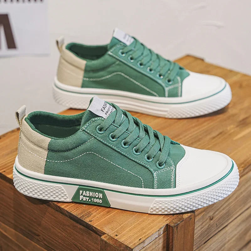 Novos de verão: respirável, versátil, fundo macio, tendência moda sapatos de lona - até o 48