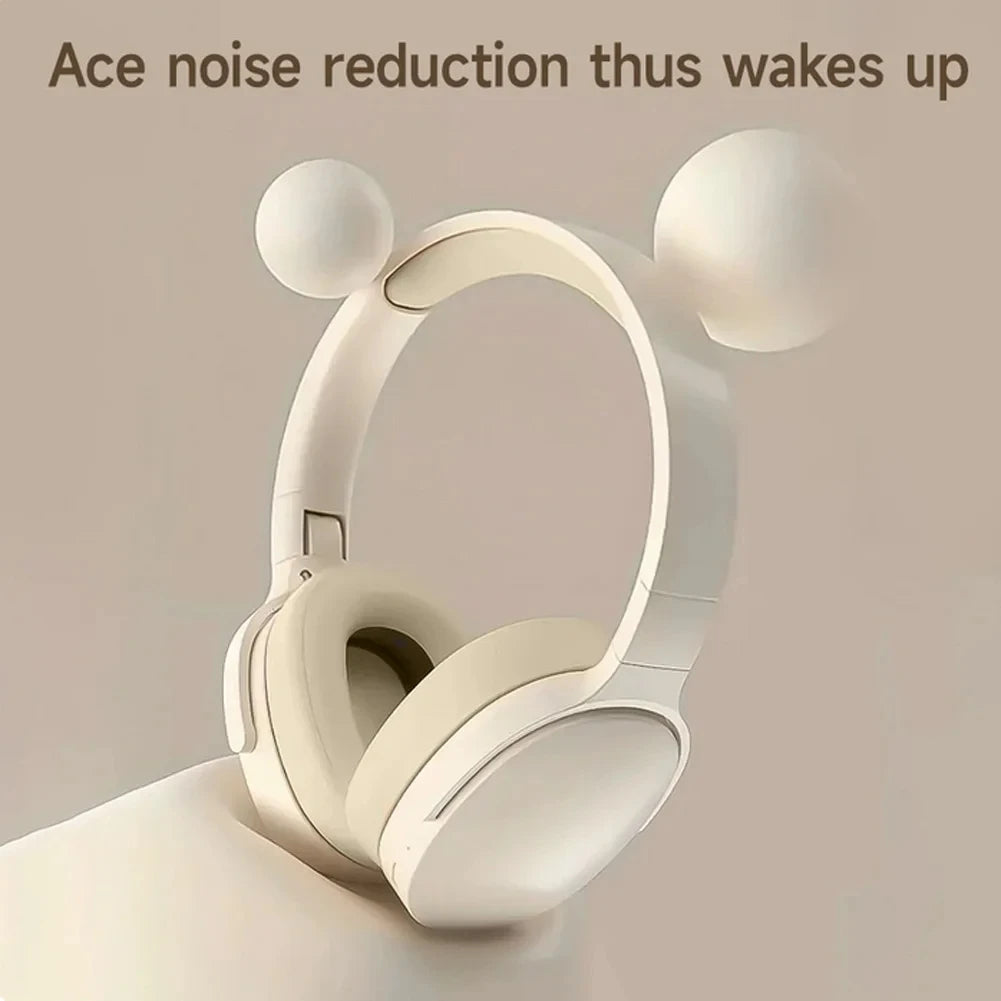 Fones de ouvido sem fio Xiaomi P2961 Bluetooth 5.3, fone de ouvido supra-auricular para Samsung/iPhone, estéreo de alta fidelidade para jogos com microfone