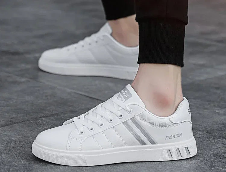 Tênis de luxo: primavera/outono, moda vulcanizado masculino.