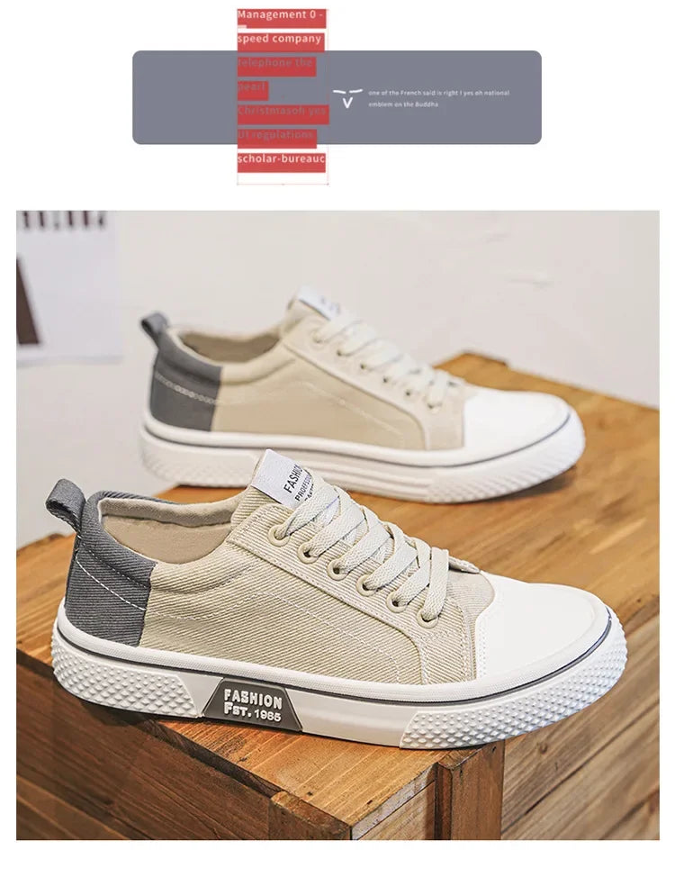 Novos de verão: respirável, versátil, fundo macio, tendência moda sapatos de lona - até o 48