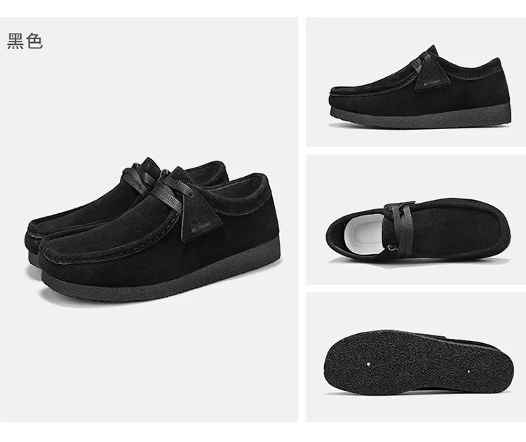 Sapato Casual Masculino: Moderno, Popular, uso ao Ar Livre, Versátil, Confortável, Sola Grossa
