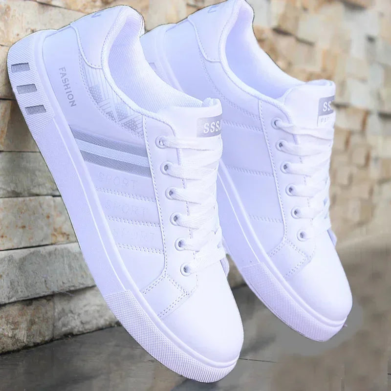 Tênis de luxo: primavera/outono, moda vulcanizado masculino.