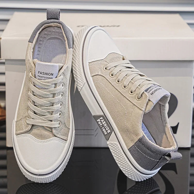 Novos de verão: respirável, versátil, fundo macio, tendência moda sapatos de lona - até o 48