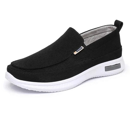 Sapato casual de lona: para caminhada, leve, mocassim com sola macia, confortável, novo para outono