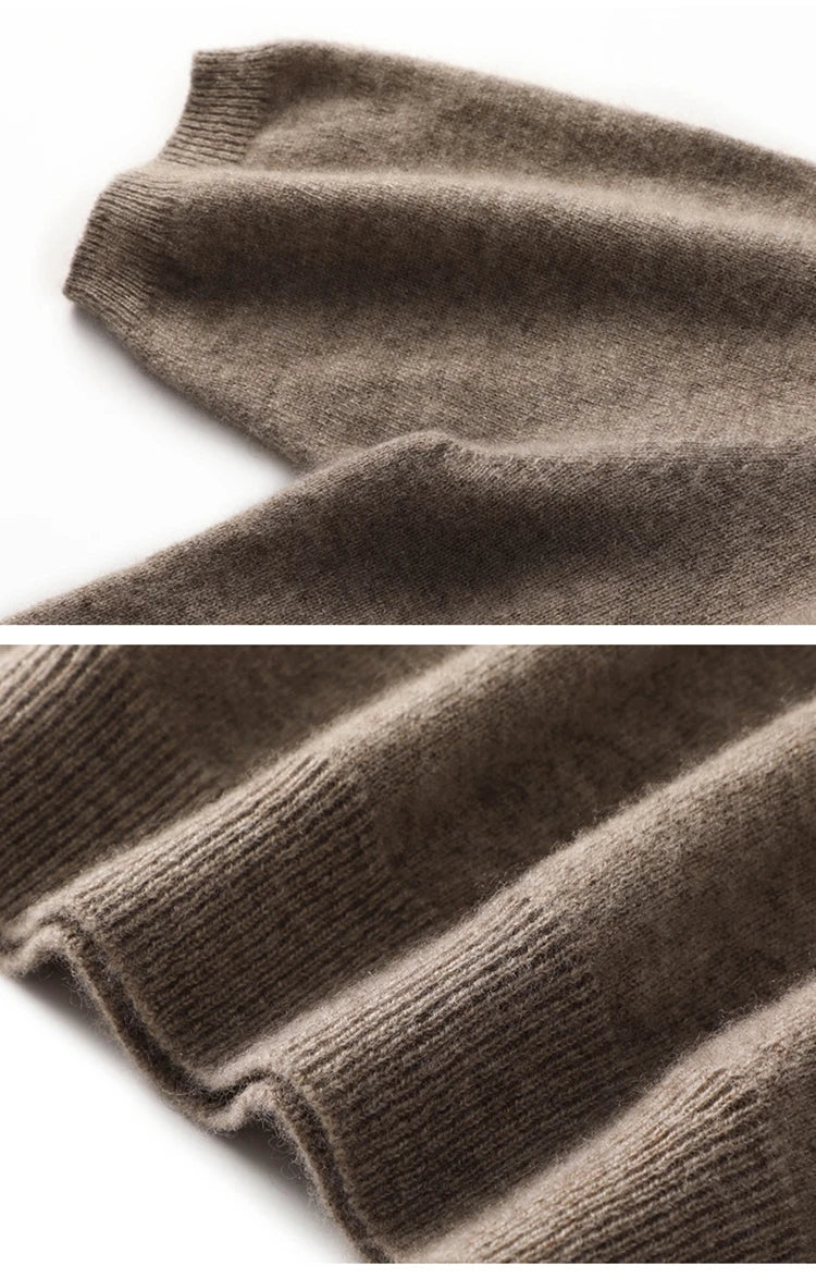 100% cashmere women's sweater short sleeved knitted O-neck five quarter sleeve fashionable hot selling women's T-shirt