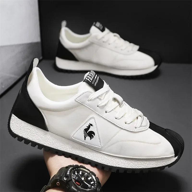 Tênis casual masculino: confortável, respirável, de corrida com sola mais macia.