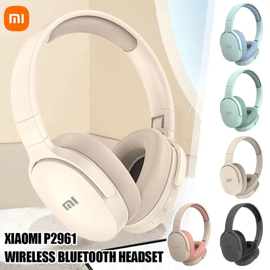 Fones de ouvido Bluetooth sem fio Xiaomi HiFi estéreo dobrável leve com suporte para cartões TF e interface tipo C de 3,5 mm