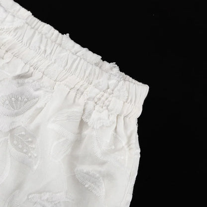 Conjunto feminino duas peças: moda primavera/verão com shorts solto e camisa longa