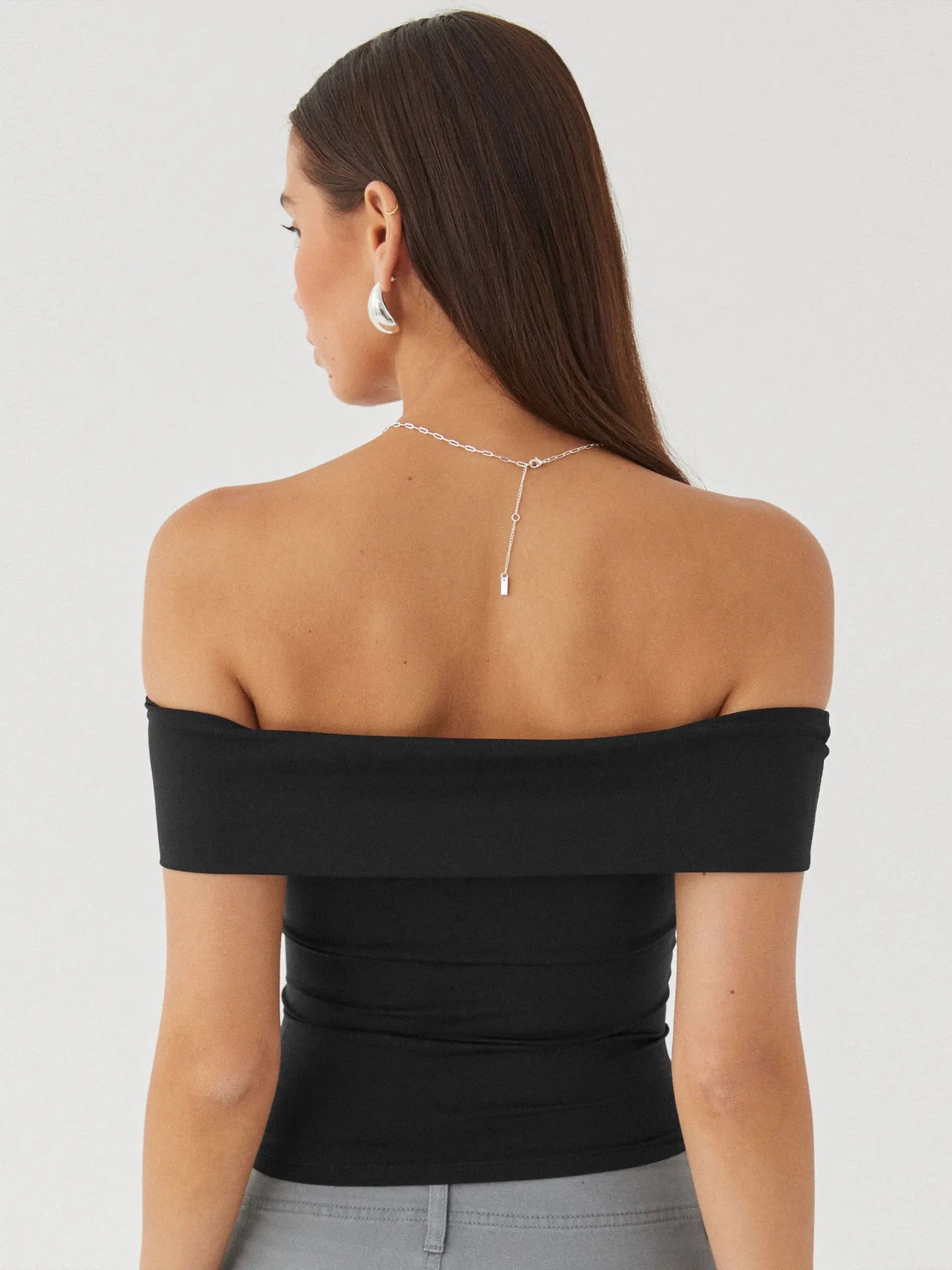 Women's Summer New Strapless Sexy T-shirt One Shoulder Spicy Girl Pure Desire Style Top for Women