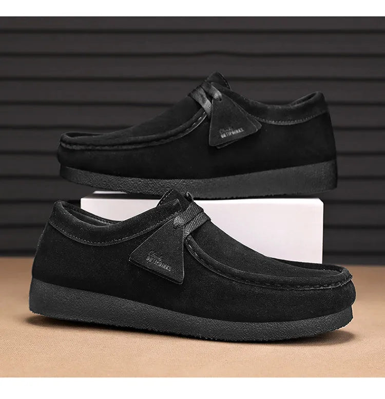 Sapato Casual Masculino: Moderno, Popular, uso ao Ar Livre, Versátil, Confortável, Sola Grossa