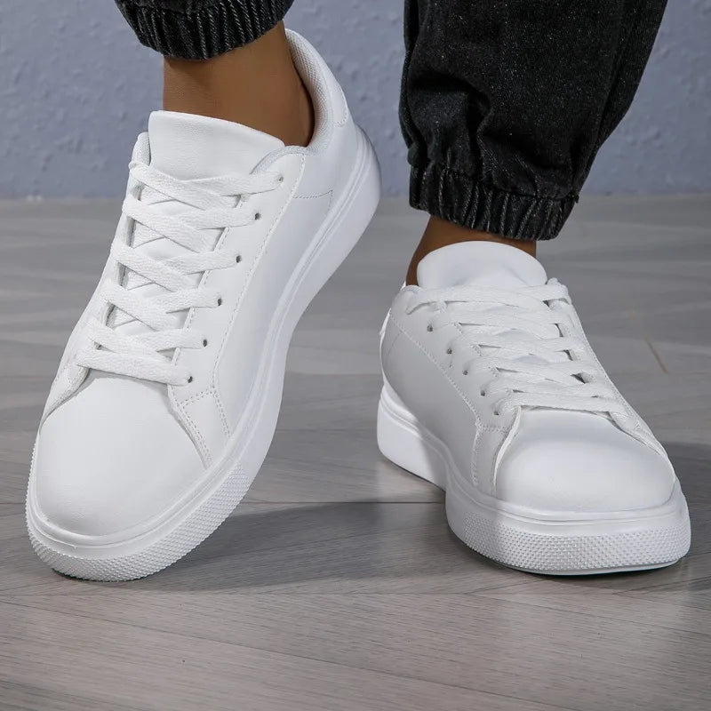 Novos tênis de moda branca: casual, alta qualidade na moda all-match, personalidade e estilo.