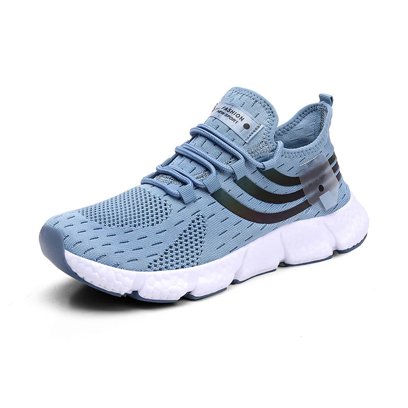 Tênis feminino de corrida: respirável, leve, confortável
