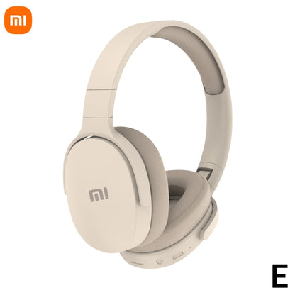 Fones de ouvido Bluetooth sem fio Xiaomi HiFi estéreo dobrável leve com suporte para cartões TF e interface tipo C de 3,5 mm