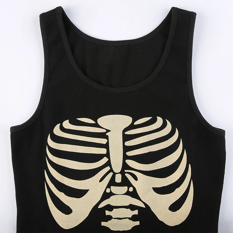 Y2K Women Backless Hollow Out T Shirt Sexy Bandage Crop Tops O-neck Tshirt Black Streetwear Short Sleeve Slim Bodycon T-shirt