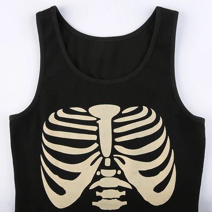 Y2K Women Backless Hollow Out T Shirt Sexy Bandage Crop Tops O-neck Tshirt Black Streetwear Short Sleeve Slim Bodycon T-shirt