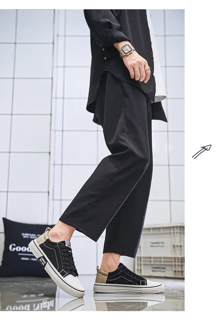 Novos de verão: respirável, versátil, fundo macio, tendência moda sapatos de lona - até o 48