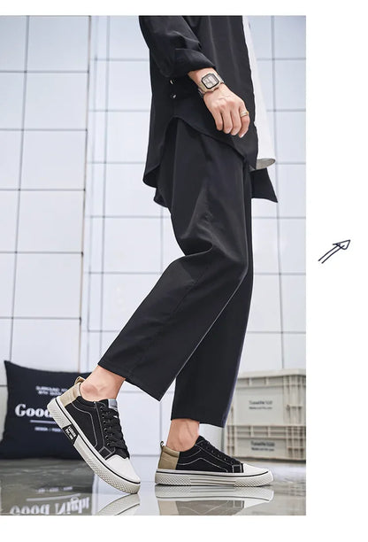Novos de verão: respirável, versátil, fundo macio, tendência moda sapatos de lona - até o 48