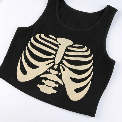 Y2K Women Backless Hollow Out T Shirt Sexy Bandage Crop Tops O-neck Tshirt Black Streetwear Short Sleeve Slim Bodycon T-shirt