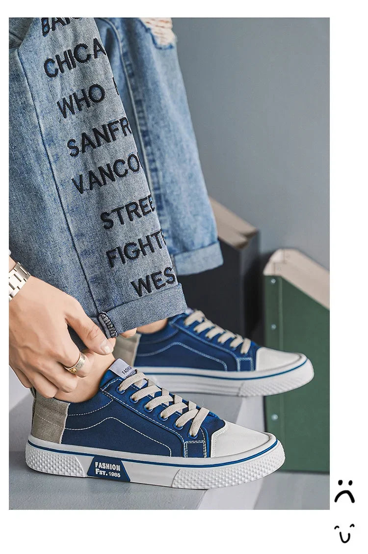 Novos de verão: respirável, versátil, fundo macio, tendência moda sapatos de lona - até o 48