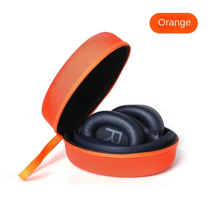 Caixa de fone de ouvido portátil para viagem, armazenamento de EVA rígido para QCY H3/H4/Edifier W820BT/Beats Studio 3.0