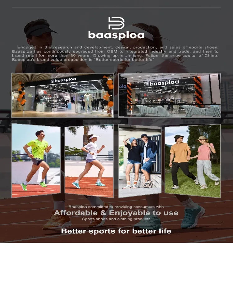 Baasploa feminino: casual, leve, respirável, esportivo para caminhada, com plataforma
