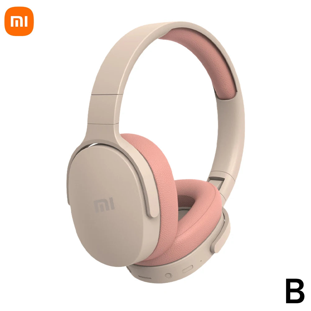 Fones de ouvido Bluetooth sem fio Xiaomi HiFi estéreo dobrável leve com suporte para cartões TF e interface tipo C de 3,5 mm