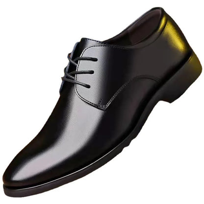 Sapato de couro, formal britânico: para primavera/outono, casual