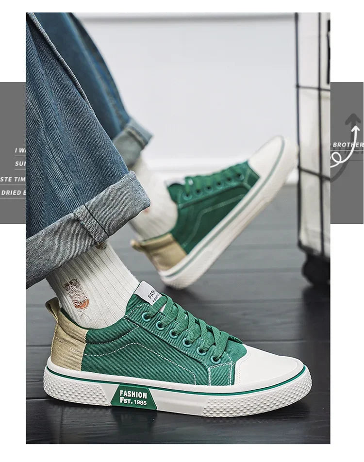 Novos de verão: respirável, versátil, fundo macio, tendência moda sapatos de lona - até o 48