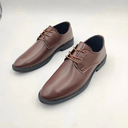 Sapato de couro, formal britânico: para primavera/outono, casual