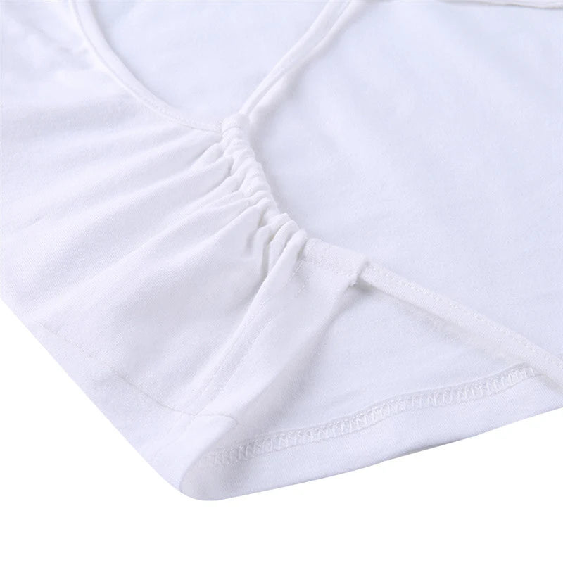 Y2K Women Backless Hollow Out T Shirt Sexy Bandage Crop Tops O-neck Tshirt Black Streetwear Short Sleeve Slim Bodycon T-shirt