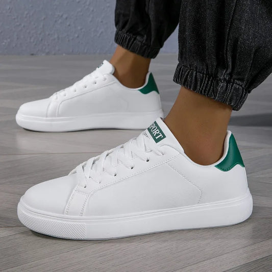 Novos tênis de moda branca: casual, alta qualidade na moda all-match, personalidade e estilo.